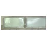 Assorted Dental Milk Glass Trays