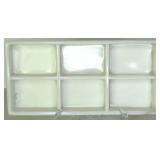 Assorted Dental Milk Glass Trays