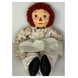 Raggedy Ann and Andy Dolls Lot - Set of 4 Classic Plush Dolls