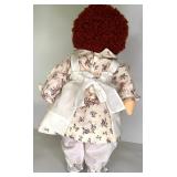 Raggedy Ann and Andy Dolls Lot - Set of 4 Classic Plush Dolls