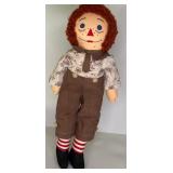 Raggedy Ann and Andy Dolls Lot - Set of 4 Classic Plush Dolls