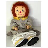 Raggedy Ann and Andy Dolls Lot - Set of 4 Classic Plush Dolls