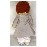 Raggedy Ann and Andy Dolls Lot - Set of 4 Classic Plush Dolls