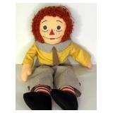 Raggedy Ann and Andy Dolls Lot - Set of 4 Classic Plush Dolls