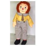 Raggedy Ann and Andy Dolls Lot - Set of 4 Classic Plush Dolls