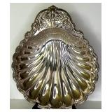 Leonard Silverplate Shell Dishes and Tray Set