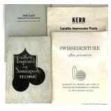 Vintage Dental Lab Tools, Impression Guides, Procedures Manuals