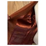 Givenchy Sport Velvet Blazer Size 16 Brown Satin Lining