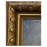 Double Sided Framed Landscape Oil Paintings, Signed and Unsigned