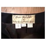 Janice Wainwright at Forty Seven Poland Street Black Beaded Dress UK 14 US 12