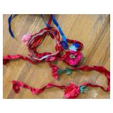 Ukrainian Embroidered Blouse and Folk Costume Accessories Set