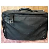 Black Softside Luggage Bag with Storage Box and New Planner/Organizer