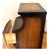 Bedroom Suite: Lowboy Dresser with Mirror, Tallboy Dresser, Bed Frame, 2 Nightstands