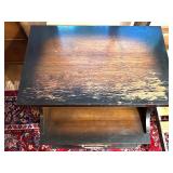 Bedroom Suite: Lowboy Dresser with Mirror, Tallboy Dresser, Bed Frame, 2 Nightstands