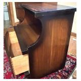 Bedroom Suite: Lowboy Dresser with Mirror, Tallboy Dresser, Bed Frame, 2 Nightstands