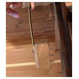 Rustic Solid Cedar Blanket Chest