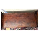 Rustic Solid Cedar Blanket Chest