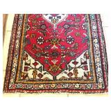 Lot of 4 Vintage Hand-Knotted Wool Area Rugs - Various Oriental Designs