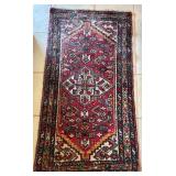 Lot of 4 Vintage Hand-Knotted Wool Area Rugs - Various Oriental Designs