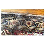 Lot of 4 Vintage Hand-Knotted Wool Area Rugs - Various Oriental Designs