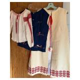 Russian and Ukrainian Folk Clothing and Accessories Lot. SEE ALL PHOTOS