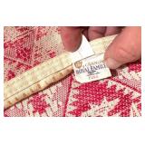 Lot of 2 Vintage Handcrafted Bedspreads and Table Runner