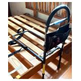 Adjustable Bed Assist Rail with Storage Pouch