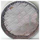 Vintage American Tourister Tri-Taper Blue Round Hat Box Luggage