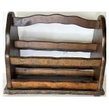 Wood Kitchen/Bathroom/Office Organizers and Step Stool Lot