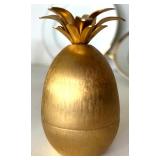 Naiper Pineapple Table Lighter & Gold Decor Mixed Lot