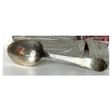 Lunt Sterling Silver Spoon with Glass and Linen Assortment
