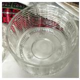 Lunt Sterling Silver Spoon with Glass and Linen Assortment