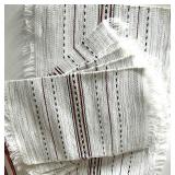 Folk-Inspired Home Decor Lot with Textiles, Plates, and Wall Art