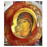 Holiday and Christmas Decor Assortment, Includes Old World Santa