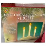 Holiday and Christmas Decor Assortment, Includes Old World Santa