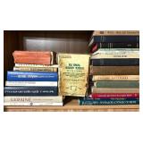 Lot of Vintage Russian, Ukrainian, and English Books and Dictionaries