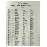 Lot of Vintage Russian, Ukrainian, and English Books and Dictionaries