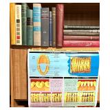 Vintage Dental and Medical Book Lot with Dental Disorders Chart