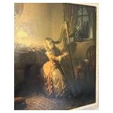 Framed Print "Serenade" by J. Tabor and Two Art Prints