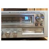 Soundesign Stereo Receiver with 8-Track, Cassette, Discwasher, Vinyl Records