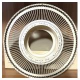 Vintage Projection Screens, Slide Projector, and A/V Equipment Lot