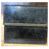 Vintage Projection Screens, Slide Projector, and A/V Equipment Lot