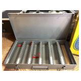 Vintage Projection Screens, Slide Projector, and A/V Equipment Lot