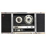 Vintage Projection Screens, Slide Projector, and A/V Equipment Lot