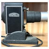 Vintage Projection Screens, Slide Projector, and A/V Equipment Lot