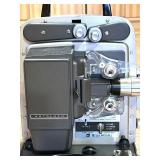 Vintage Projection Screens, Slide Projector, and A/V Equipment Lot