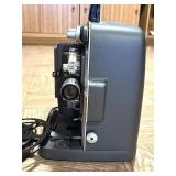 Vintage Projection Screens, Slide Projector, and A/V Equipment Lot