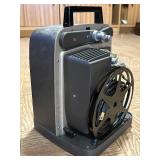 Vintage Projection Screens, Slide Projector, and A/V Equipment Lot