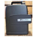 Vintage Projection Screens, Slide Projector, and A/V Equipment Lot