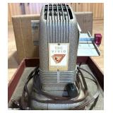 Vintage Projection Screens, Slide Projector, and A/V Equipment Lot